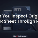 Can You Inspect Original OMR Sheet Through RTI?