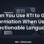 Can You Use RTI to Get Information When Using Objectionable Language?