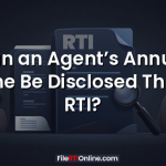 Can an Agent’s Annual Income Be Disclosed Through RTI?